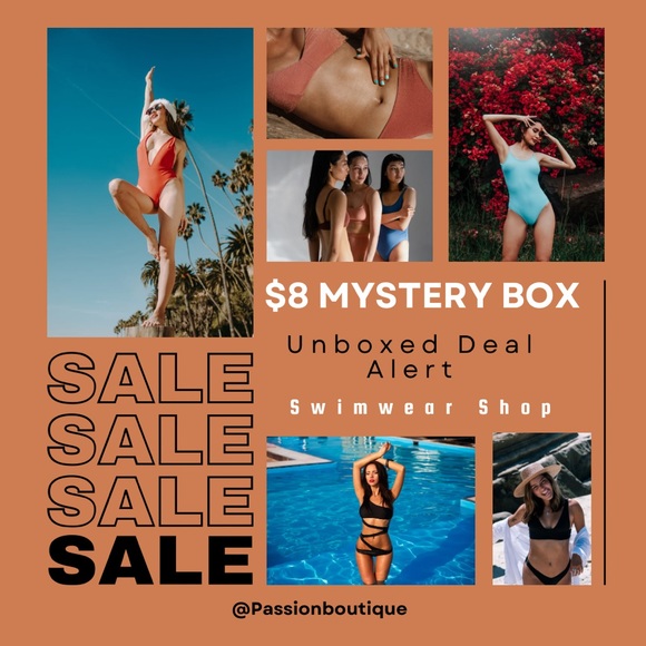 $8 Swimwear “SPECIAL RED DEAL ALERT” Mystery Box - Picture 1 of 3
